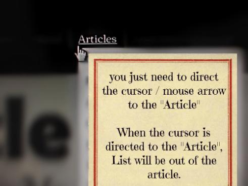 How to read the Article!